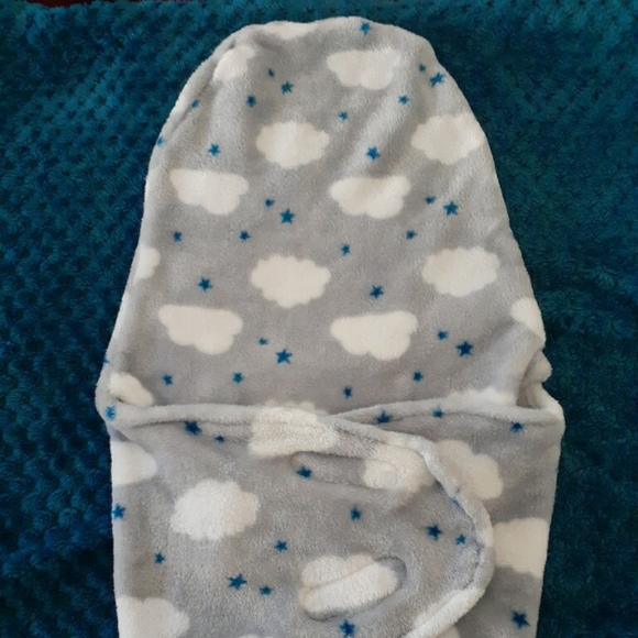 🎉Baby boy fleece swaddlers - Picture 4 of 5